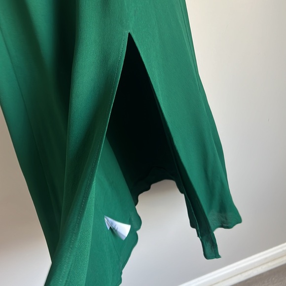 Reformation Juliette midi Dress Emerald - Picture 9 of 16